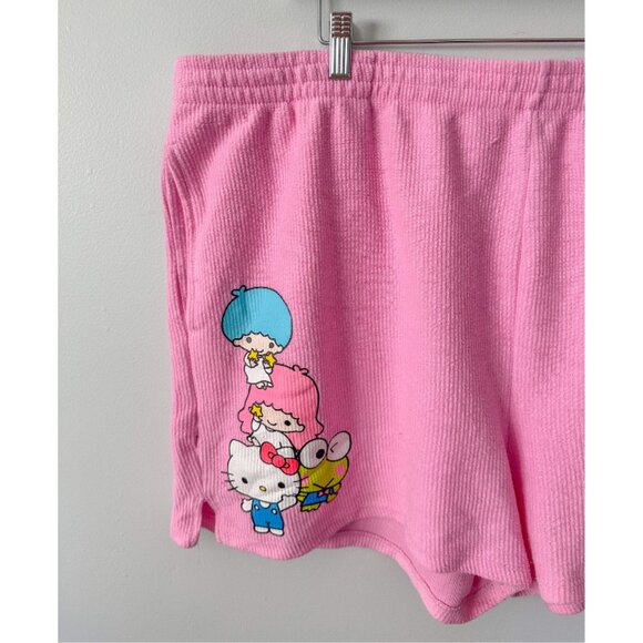 Hello Kitty and Friends Sanrio Pink Lounge Shorts - Picture 4 of 8